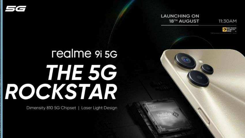 Realme 9i 5G launch on August 18 - Expected price in India, specifications and more Realme 9i 5G launch on August 18 - Expected price in India, specifications and more