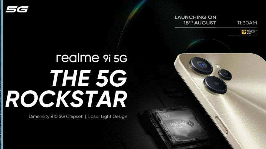 Realme 9i 5G launch on August 18 - Expected price in India, specifications and more