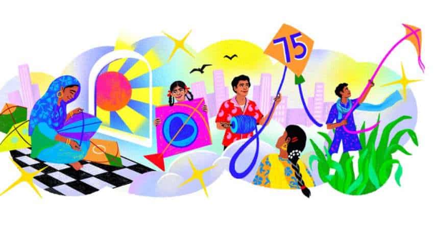 Google Doodle celebrates India&#039;s Independence Day 2022 with special flying kite GIF