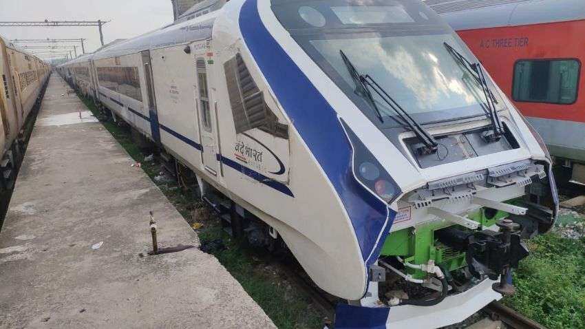 Vande Bharat Express: Third rake reaches Chandigarh for speed trials | Photos Vande Bharat Express: Third rake reaches Chandigarh for speed trials | Photos