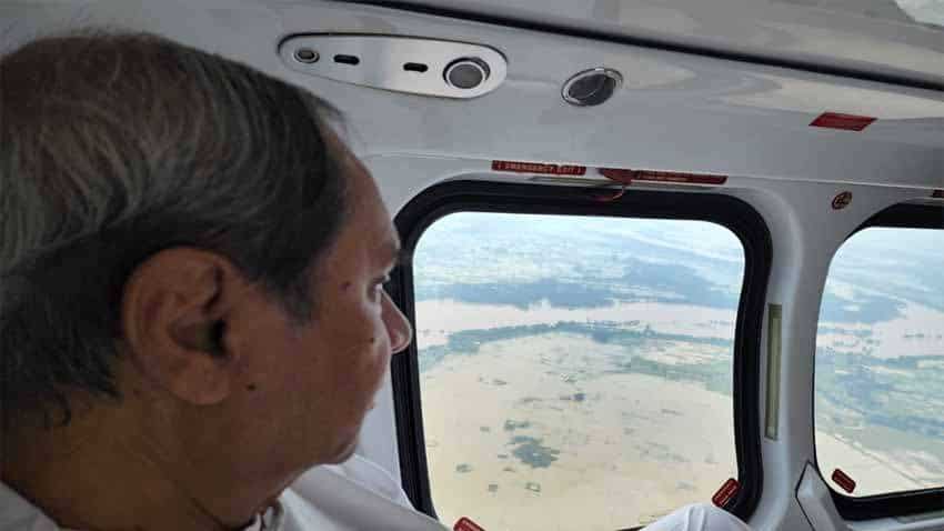 Odisha Floods Latest News Today: CM Naveen Patnaik makes aerial survey, announces flood relief