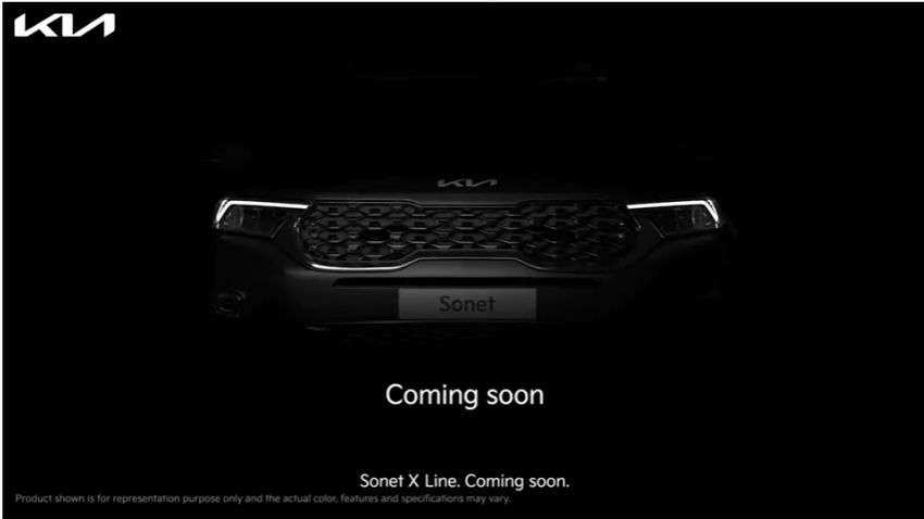 Kia Sonet X Line officially teased - Check details here | Register your interest now Kia Sonet X Line officially teased - Check details here | Register your interest now