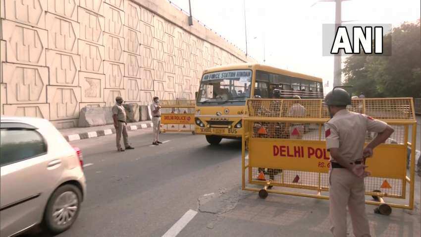 Farmers protest Delhi news today: Traffic advisory - avoid these roads, routes 