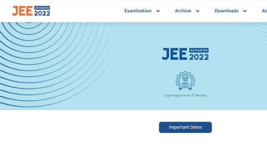 JEE Advance admit card 2022 release date and time CONFIRMED: Direct link to download and exam date 