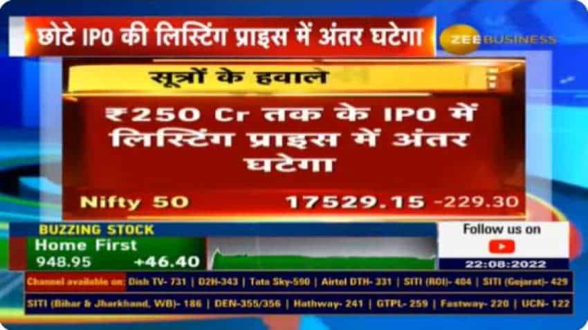 EXCLUSIVE - SEBI mulls over rectifying this listing anomaly in IPOs worth Rs 250 cr or less - details