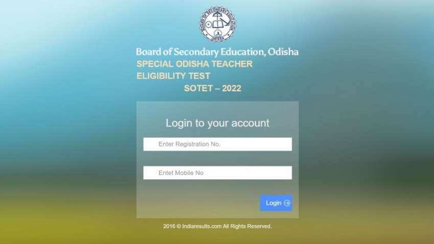 BSE Odisha OTET admit card 2022 released: Direct download link bseodisha.ac.in; check exam date  