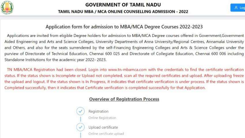 TANCET 2022 Rank List release date 2022 today: Direct link mbamca.com, steps to download 