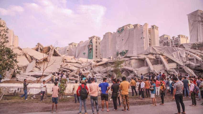Twin Towers demolition Noida: Ground Zero looks like war-ravaged site