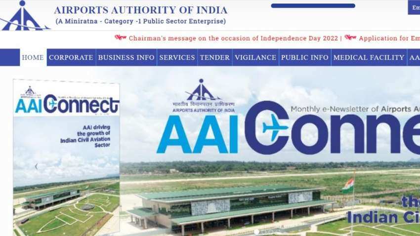 AAI recruitment 2022 notification for jobs out: Check salary, vacancy, eligibility, apply online