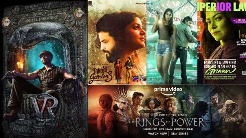 Vikrant Rona, LOTR or She-Hulk: Which OTT release will you binge-watch this weekend?