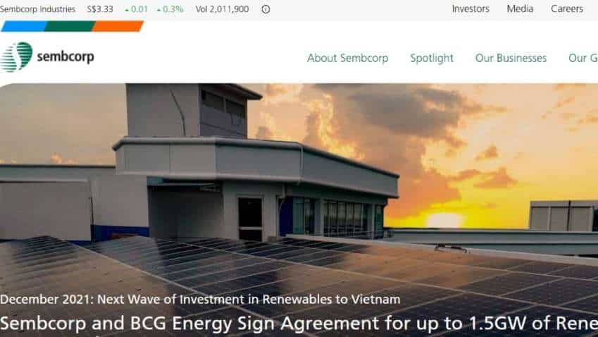 Entire Stake Sale: Rs 11,734 cr! Sembcorp sells India unit to Omanese consortia - Decarbonisation drive