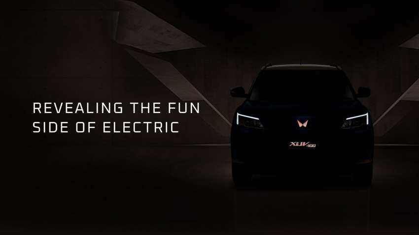 Mahindra unveils its first e-SUV XUV400; to launch in January next year
