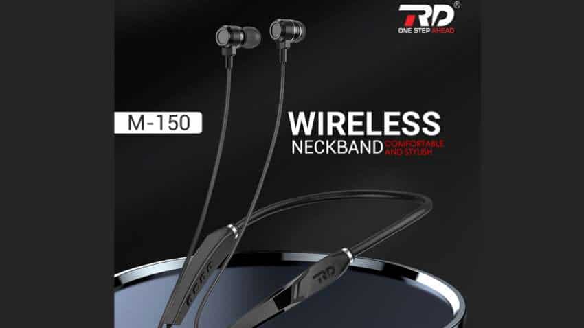 RD Accessories&#039; M 150 wireless neckband with auto disconnect feature launched