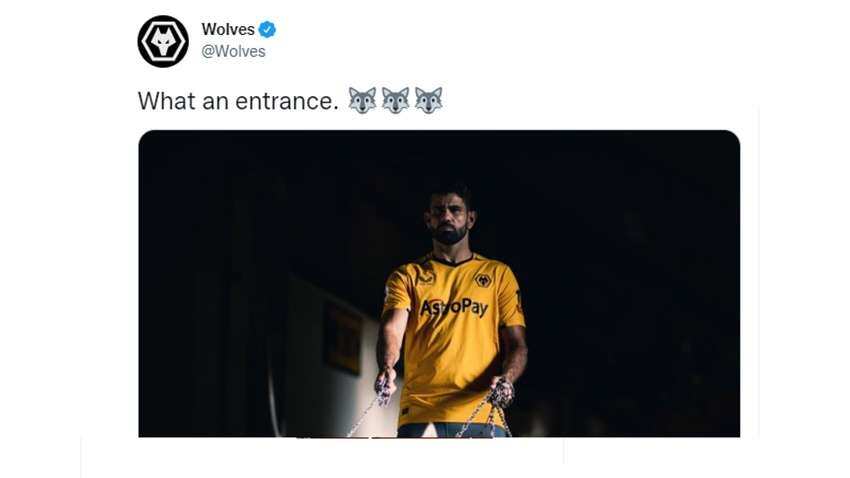 Diego Costa signs for Wolves: Striker back in Premier League at Wolverhampton — View announcement video