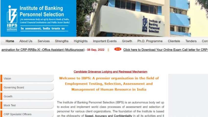IBPS RRB Clerk Mains Admit Card 2022 Released! Check exam date, how to download admit card