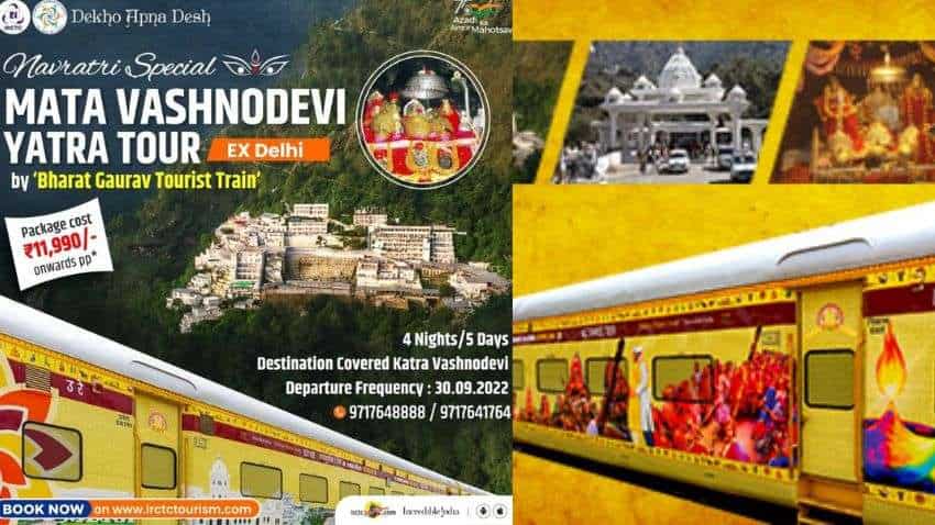 Navratri Special Train Tour Package for Vaishno Devi yatra launched by IRCTC: Check price, route, journey date, other key details 