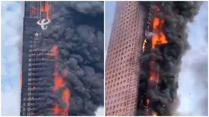 China building fire: Smoke billows out of 42-storey building in Changsha; no deaths reported 