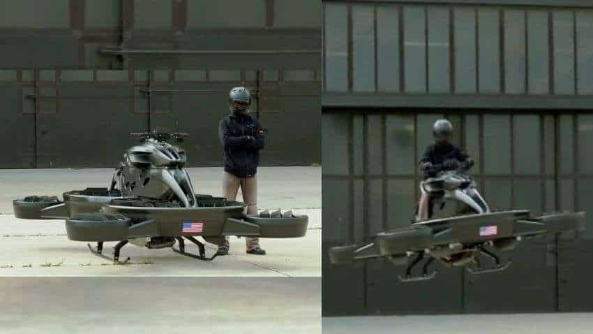 &#039;It&#039;s a bird, it&#039;s a plane, it&#039;s a flying motorcycle&#039;! Booking opens for world&#039;s first hoverbike; check price, details here | VIDEO