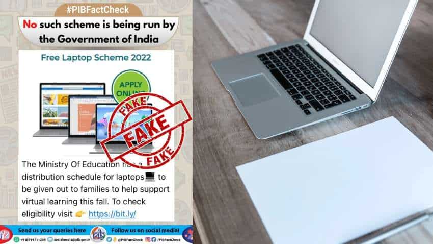 Fact Check: Is Modi government offering free laptops to students? Here is truth