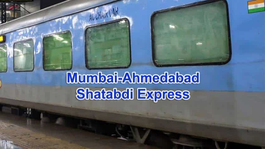 Mumbai-Ahmedabad Shatabdi Express New time table, route | Train number  12009, 12010 schedule - Indian Railways | Zee Business