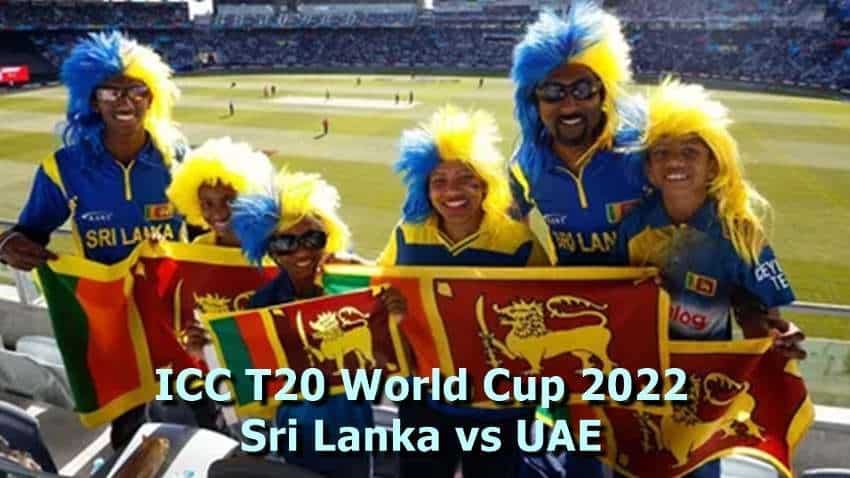 ICC T20 World Cup 2022 Sri Lanka vs UAE: Squads, venue, when and where to watch SL vs UAE match | Live Streaming 