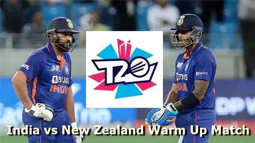 India vs New Zealand Warm Up Match: Squads, venue, when and where to watch Ind vs NZ match | Live Streaming 