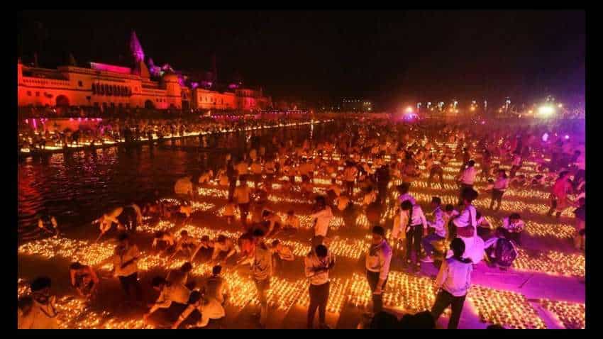 Diwali 2022: Ayodhya sets new world record by lighting over 15 lakh diyas | PHOTOS, VIDEOS
