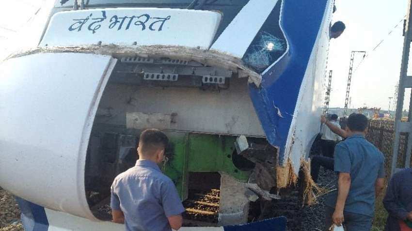 Vande Bharat Accident: Train collides with cattle near Atul station in Gujarat, third such incident this month 