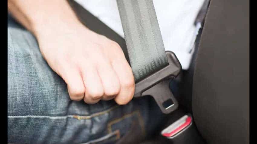 Seat belts compulsory for all car passengers in Mumbai from today; punitive action against violators   