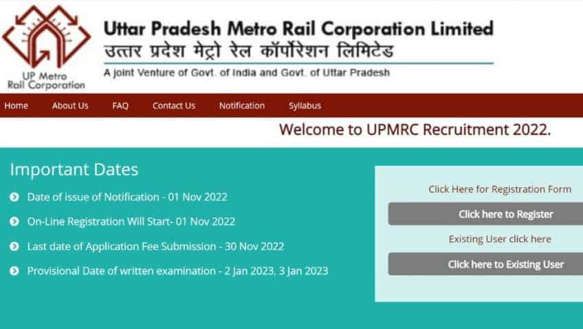 UP Metro Jobs 2022: Apply for 142 posts online on lmrcl.com; check vacancies, fee