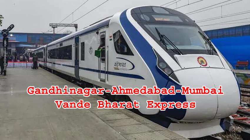 Vande Bharat Express Gandhinagar-Ahmedabad-Mumbai Time Table New, Route, Schedule, Stops, Station List 