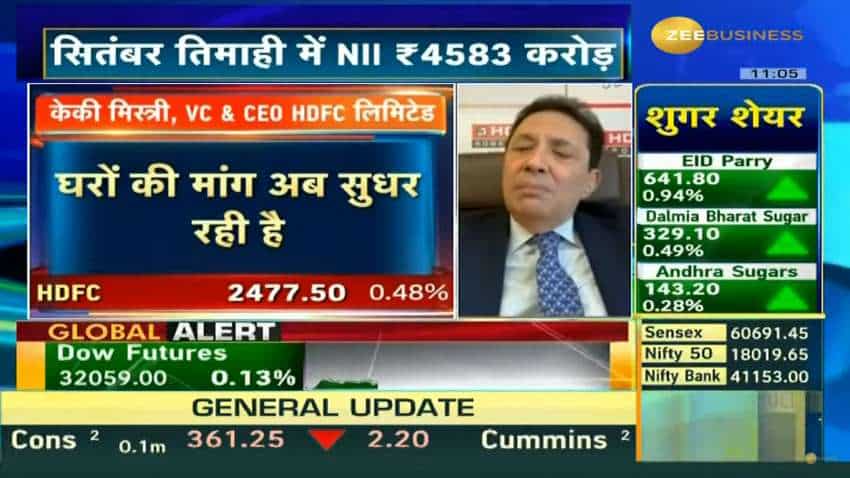 Zee Business’ Exclusive Interview with HDFC VC &amp; CEO Keki Mistry: &#039;Not much impact economically after interest hike&#039;