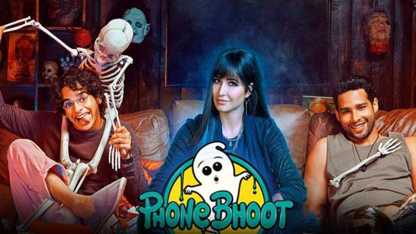 The first poster of Phone Bhoot looks intriguing; Check it out here |  Filmfare.com