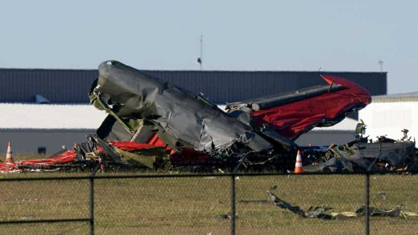 US: Two aircraft collide and crash at World War Two airshow in Texas - check video