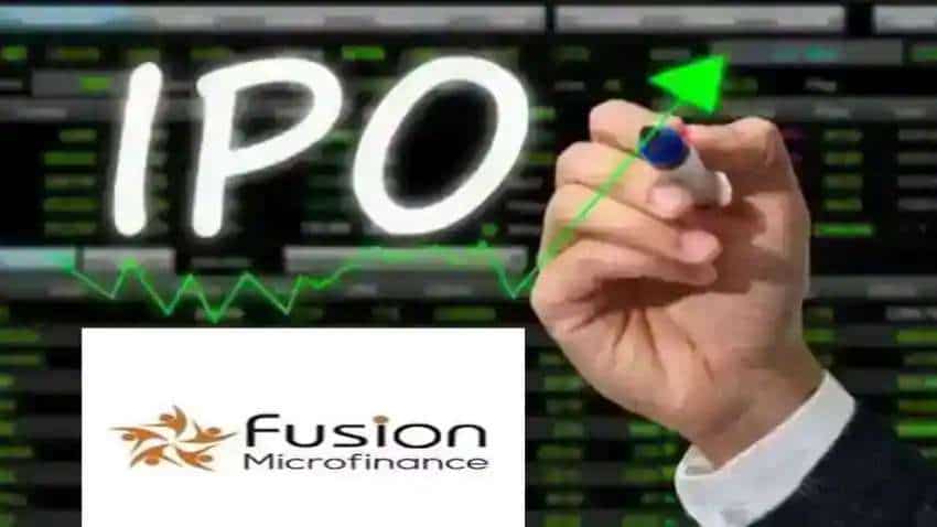 Fusion Microfinance IPO listing price: Shares make weak stock market debut - check stop loss | Fusion Microfinance Share Price NSE, BSE 