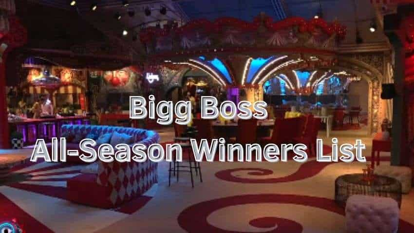 Bigg Boss Winners From Season 1 to Season 16 Winners Name and