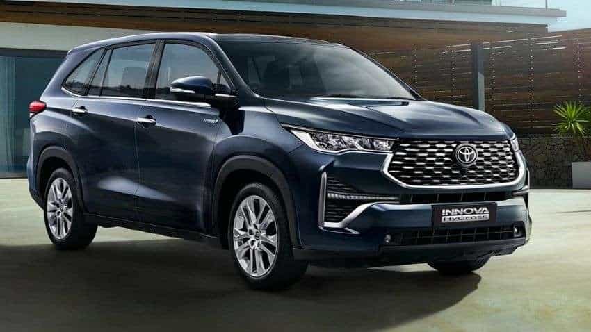 Toyota Innova HyCross unveiled in India: How to book, features,  availability and other details