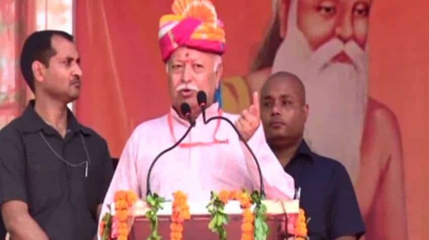 All people living in India are Hindus: RSS chief Mohan Bhagwat