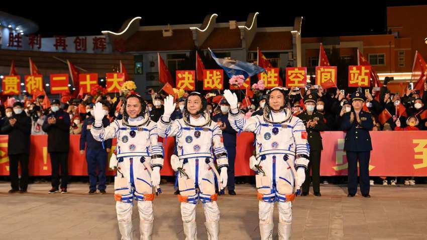 China Successfully Launches Three Astronauts For Its Space Station ...