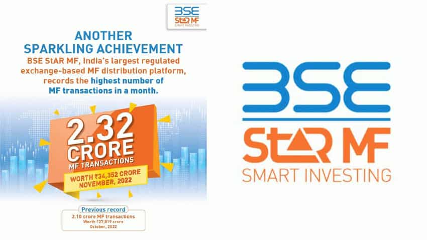 New Milestone For BSE StAR Mutual Funds! All-time highest monthly record surpassed in Nov 2022
