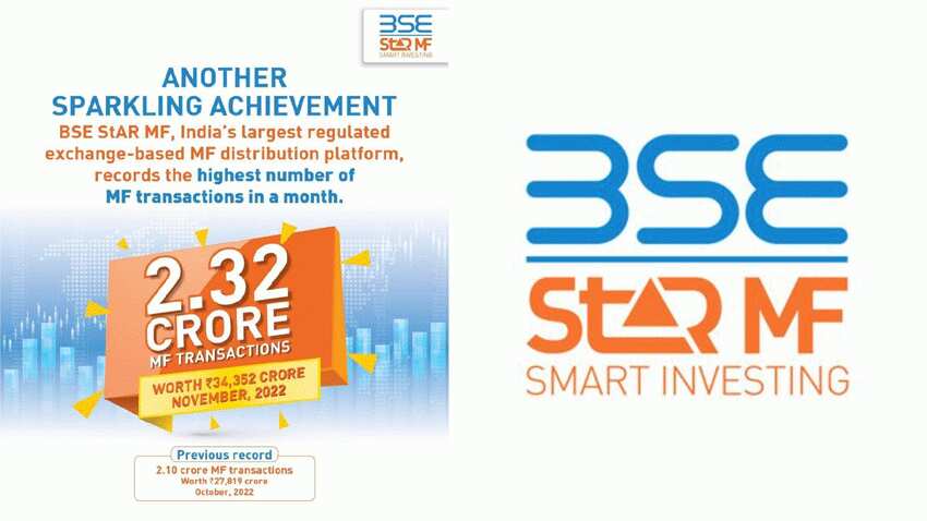 New Milestone For BSE StAR Mutual Funds! All-time highest monthly record surpassed in Nov 2022 New Milestone For BSE StAR Mutual Funds! All-time highest monthly record surpassed in Nov 2022