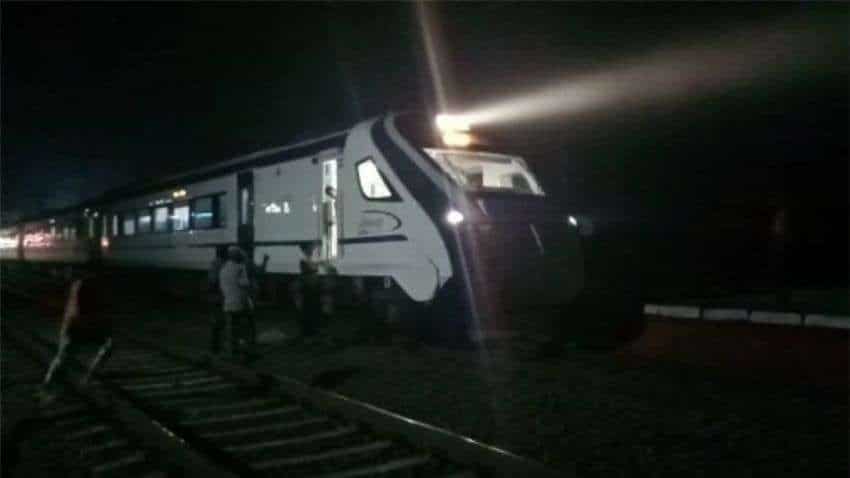 Vande Bharat train accident Gandhinagar-Mumbai route express rams into cattle in Gujarat 4th incident in 2 months latest news update 