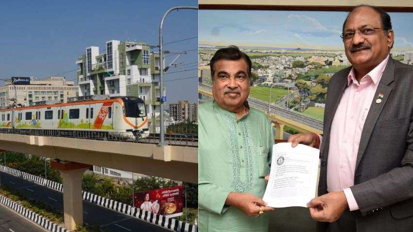 NHAI, Maha Metro win Guinness Book of World Record for THIS Nagpur project;  Nitin Gadkari hails | Zee Business