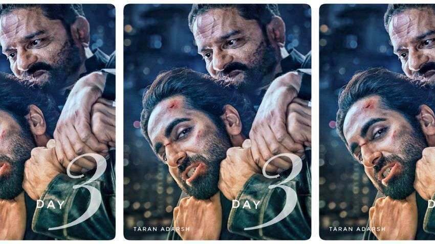 An Action Hero Box Office Collection: How Ayushmann Khurrana's starrer film perform on opening weekend? Check day-wise collection An Action Hero Box Office Collection: How Ayushmann Khurrana's starrer film perform on opening weekend? Check day-wise collection