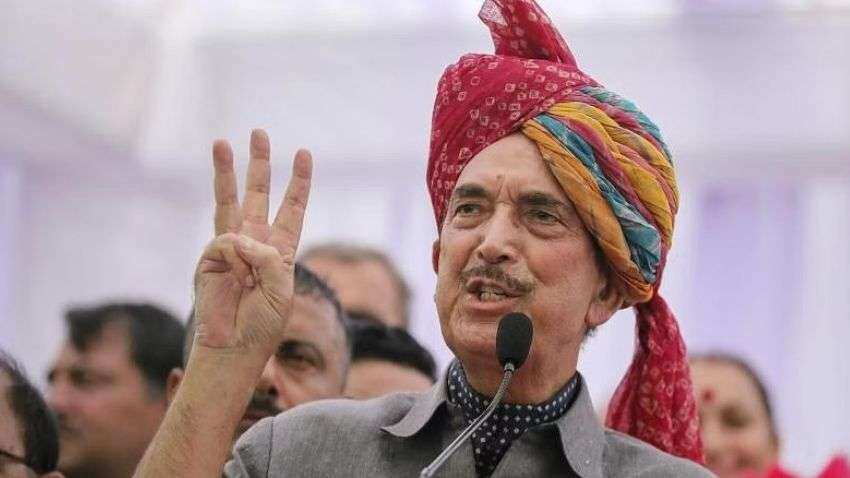 Ghulam Nabi Azad should be stripped of Padma award for &#039;compromising national security&#039;: Congress
