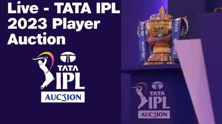 IPL Auction 2023 Live Streaming Free on YouTube, App, TV Channels - Watch Online TATA IPL mini auction