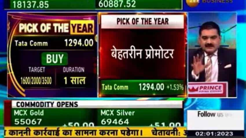 Stock Picks of the Year: Anil Singhvi suggests Tata Communications, Tata Motors and DLF for gains