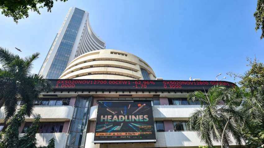 Opening Bell: Sensex opens nearly 200 points higher, Nifty50 tops 18,100 amid positive global cues
