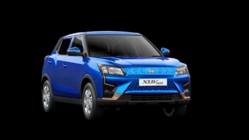 M&amp;M aims to deliver 20,000 XUV400 SUVs in first year itself; shares inch lower