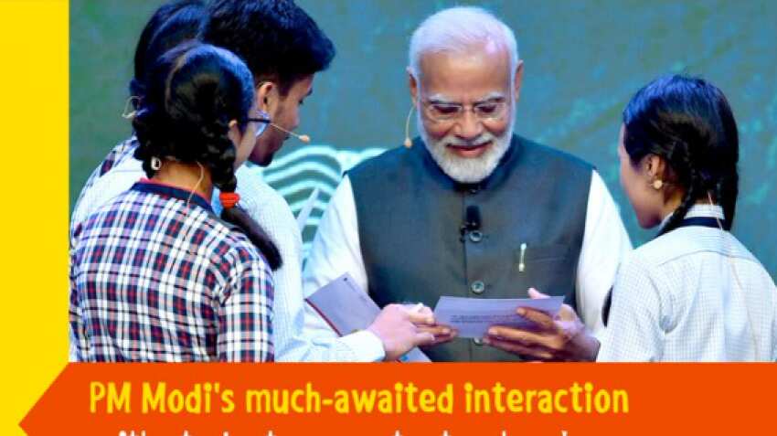 Pariksha Pe Charcha 2023 Live Updates: PM Modi address 38 lakh students to destress from exam today